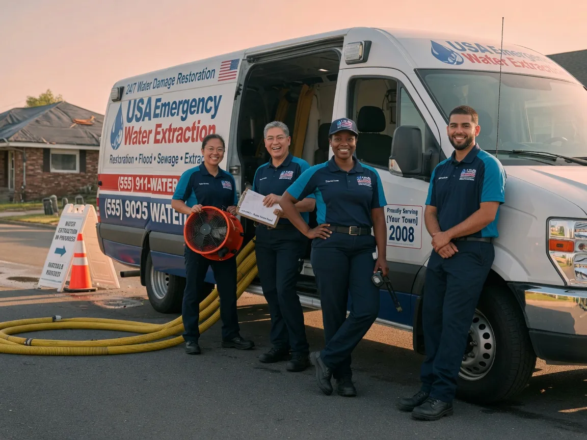 Emergency Water Removal company in West, MS